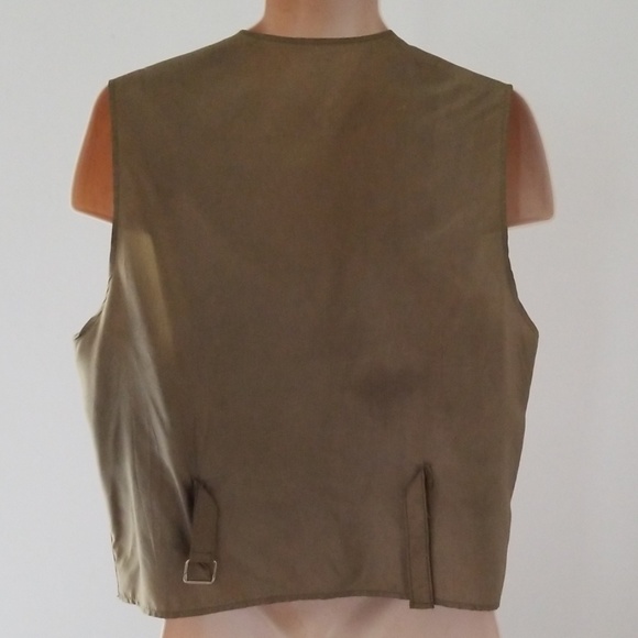 Vintage Touch Paisley Mens Dress Vest Size Medium - Picture 2 of 8